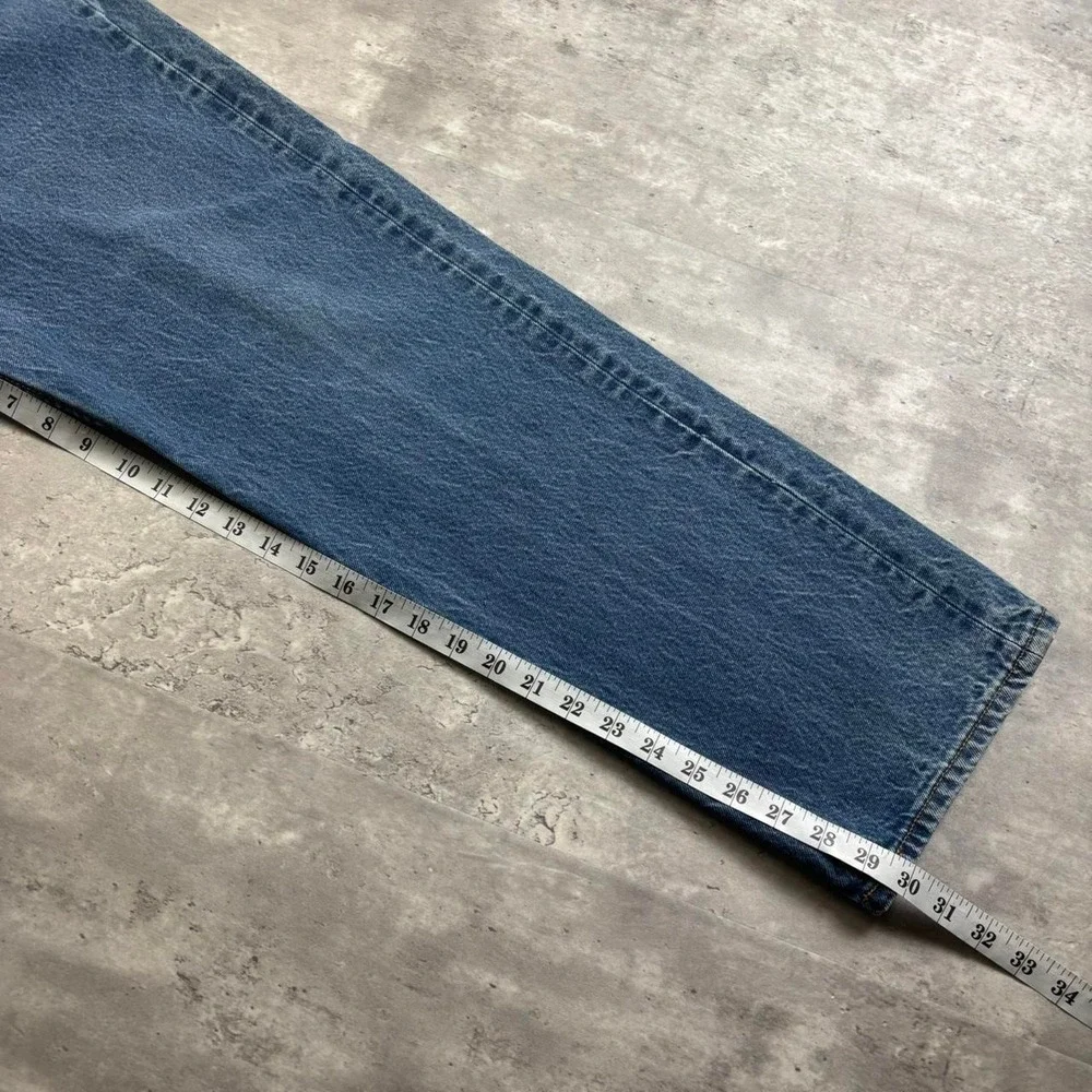 Levi's 501XX Jeans Mens 34x30 Blue Vintage 90s Button Fly Straight Leg